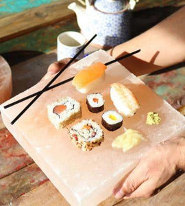 Un Festin de FraĂźcheur : Recette de Sushis sur Assiettes en Sel de l'Himalaya - Bien-Etre-Au-Quotidien.com