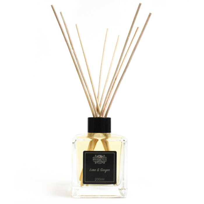 Parfum d'Intérieur aux Huiles Essentielles de citron vert et de gingembre 200 ml