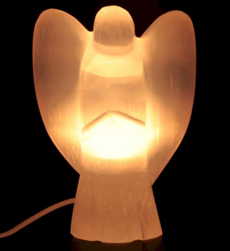 lampe ange en sélénite
