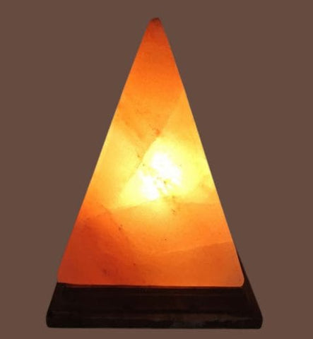 lampe de sel de l'Himalaya pyramide