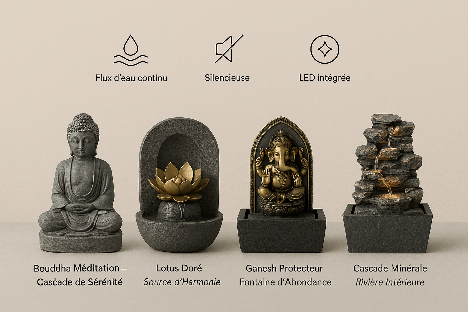 Fontaines Zen & Énergies Intérieures