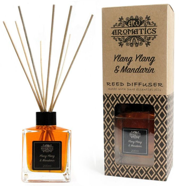 Parfum d'Intérieur aux Huiles Essentielles de Ylang-Ylang et de mandarine 200 ml