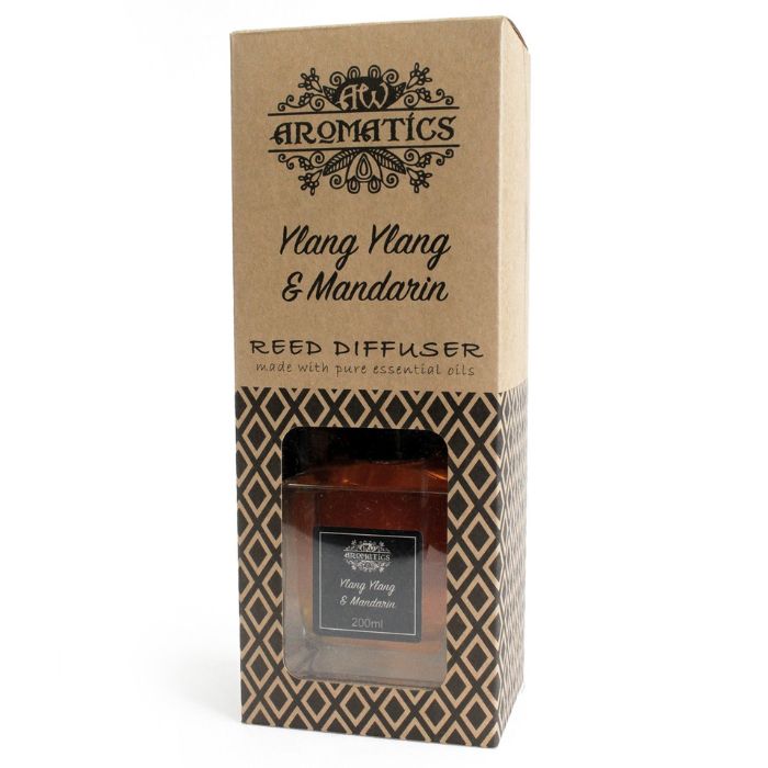 Parfum d'Intérieur aux Huiles Essentielles de Ylang-Ylang et de mandarine 200 ml