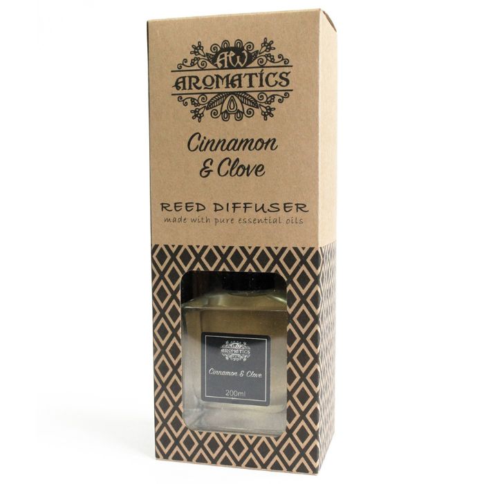 Parfum d'Intérieur aux Huiles Essentielles de cannelle et de clou de girofle 200 ml