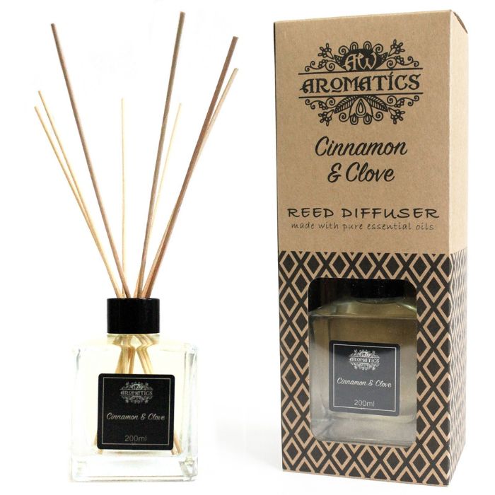 Parfum d'Intérieur aux Huiles Essentielles de cannelle et de clou de girofle 200 ml