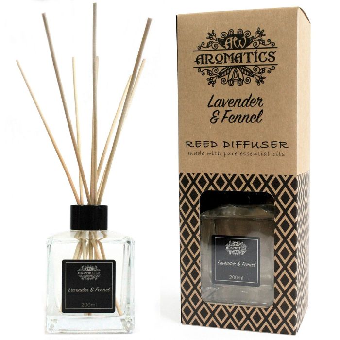 Parfum d'Intérieur aux Huiles Essentielles de lavande et de fenouil 200 ml