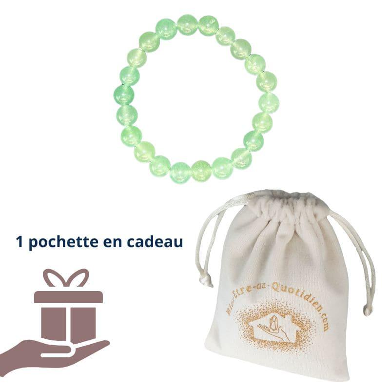 Bracelet Aventurine Naturelle : Apaise & Détend - Bien-Etre-Au-Quotidien.com