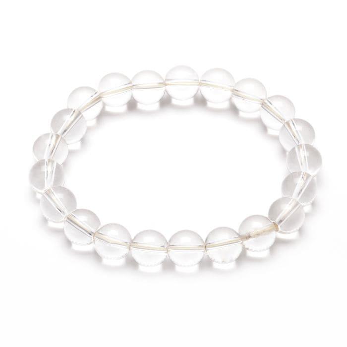 Bracelet Cristal de Roche Naturel : Amplifie & Clarifie - Bien-Etre-Au-Quotidien.com