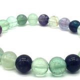 bracelet-fluorite-8mm en pierres naturelles de qualité, certifiées