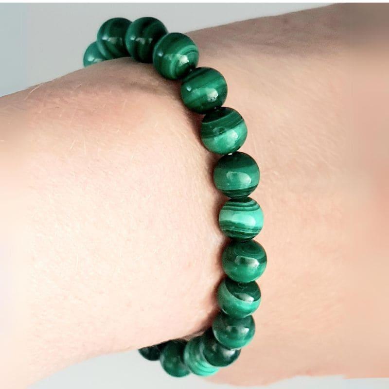 Bracelet Malachite Naturelle : Protège & Équilibre - Bien-Etre-Au-Quotidien.com