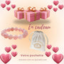 Bracelet Quartz Rose Naturel : Tendresse Infinie+ - Bien-Etre-Au-Quotidien.com