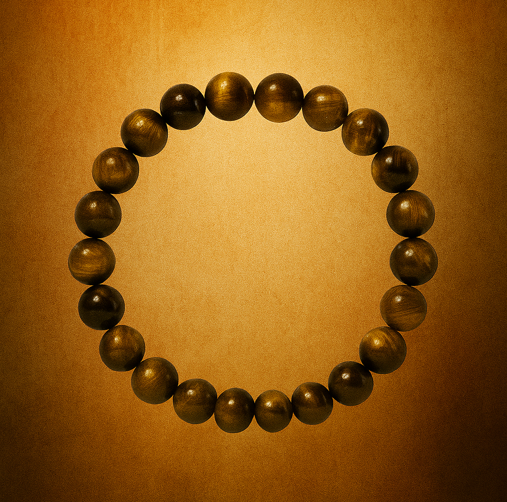 Bracelet OEil de Tigre 8mm - Tressé de Force & de Clarté