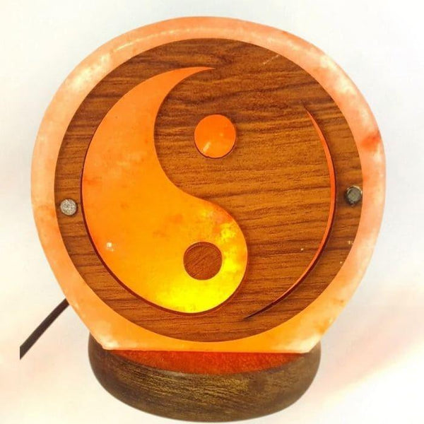 Lampe de chevet en Pierre de Sel de l'Himalaya - Yin-Yang - Bien-Etre-Au-Quotidien.com