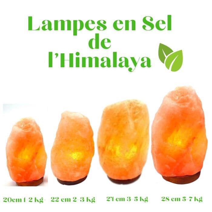 Lampe de Sel de l'Himalaya Brute - Bien-Etre-Au-Quotidien.com