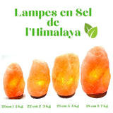 Lampe de Sel de l'Himalaya Brute - Bien-Etre-Au-Quotidien.com