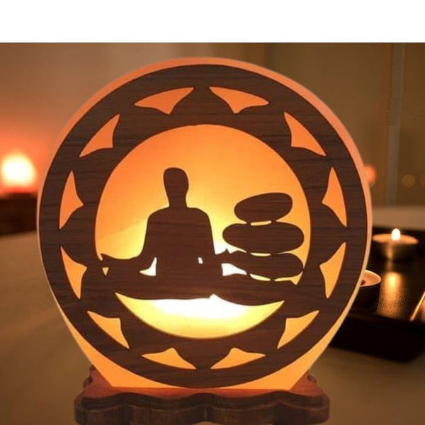 Lampe en Pierre de Sel de l'Himalaya - Zen - Bien-Etre-Au-Quotidien.com