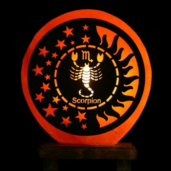 Lampe en Pierre de Sel de l'Himalaya - Astro Scorpion